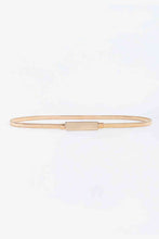 Load image into Gallery viewer, Elastic Iron Skinny Belt
