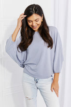 Load image into Gallery viewer, Andree by Unit Full Size Needless to Say Dolman Sleeve Top
