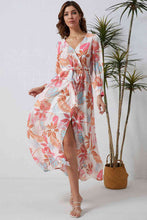 Load image into Gallery viewer, Printed Tie Waist Maxi Dress
