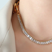 Load image into Gallery viewer, Titanium Steel Gold-Plated Necklace
