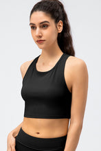 Load image into Gallery viewer, Ribbed Cropped Yoga Racerback Tank Top
