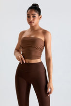 Load image into Gallery viewer, Ribbed Active Bandeau Top
