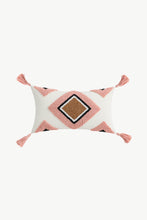 Load image into Gallery viewer, 4 Picks Geometric Graphic Tassel Pillow Cover
