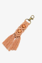 Load image into Gallery viewer, Assorted 4-Pack Handmade Macrame Fringe Keychain
