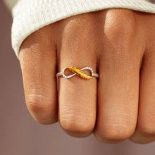 Load image into Gallery viewer, Feather 925 Sterling Silver Zircon Ring
