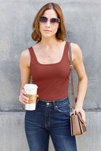 Load image into Gallery viewer, Basic Bae Full Size Square Neck Wide Strap Tank
