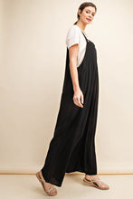 Load image into Gallery viewer, Kori America Full Size Sleeveless Ruched Wide Leg Overalls
