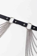 Load image into Gallery viewer, PU Belt with Chain

