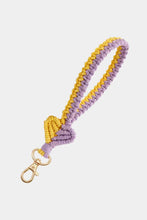 Load image into Gallery viewer, Heart Shape Macrame Key Chain

