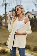 Load image into Gallery viewer, Open Front Long Sleeve Cardigan
