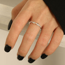 Load image into Gallery viewer, Zircon 925 Sterling Silver Ring

