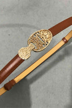 Load image into Gallery viewer, Skinny PU Leather Belt with Alloy Buckle
