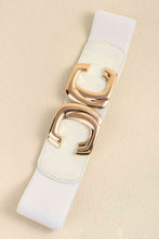 Load image into Gallery viewer, Zinc Alloy Buckle Elastic Wide Belt
