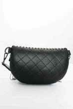 Load image into Gallery viewer, Adored PU Leather Studded Sling Bag with Fringes
