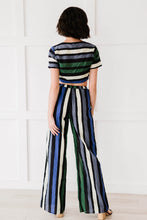 Load image into Gallery viewer, Dress Day So Divine Striped Crop Top and Pants Set
