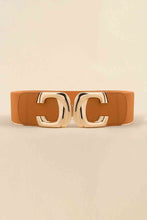 Load image into Gallery viewer, Zinc Alloy Buckle Elastic Wide Belt
