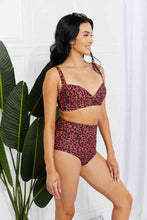 Load image into Gallery viewer, Marina West Swim Take A Dip Twist High-Rise Bikini in Ochre
