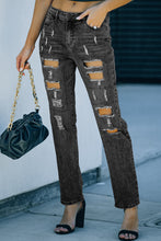 Load image into Gallery viewer, It&#39;s All So Simple Distressed Straight Leg Jeans
