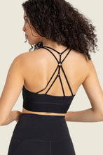 Load image into Gallery viewer, Feel Like Skin Racerback Halter Neck Sports Bra
