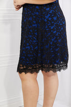 Load image into Gallery viewer, Yelete Full Size Contrasting Lace Midi Dress
