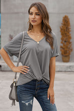 Load image into Gallery viewer, Plain Twist T-Shirt
