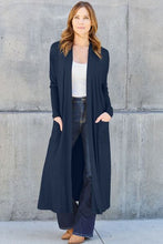 Load image into Gallery viewer, Basic Bae Full Size Open Front Long Sleeve Cover Up

