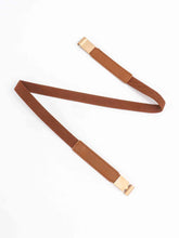 Load image into Gallery viewer, PU Elastic Skinny Belt
