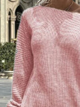 Load image into Gallery viewer, One Shoulder Lantern Sleeve Sweater Dress
