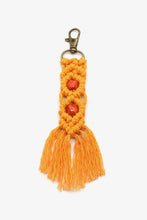 Load image into Gallery viewer, Assorted 4-Pack Handmade Macrame Fringe Keychain
