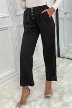 Load image into Gallery viewer, Button Fly Wide Leg Pants
