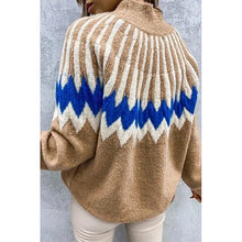 Load image into Gallery viewer, Mock Neck Long Sleeve Sweater

