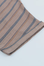 Load image into Gallery viewer, Striped Tie-Waist Shirt Dress with Pockets
