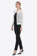 Load image into Gallery viewer, Openwork Zip Up Jacket
