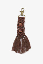 Load image into Gallery viewer, Assorted 4-Pack Handmade Macrame Fringe Keychain
