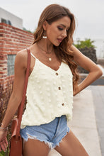 Load image into Gallery viewer, Swiss Dot Buttoned Cami
