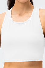 Load image into Gallery viewer, Ribbed Cropped Yoga Racerback Tank Top
