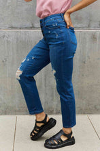 Load image into Gallery viewer, Judy Blue Melanie Full Size High Waisted Distressed Boyfriend Jeans
