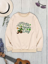 Load image into Gallery viewer, HAPPY ST. PATRICK&#39;S DAY Round Neck Sweatshirt

