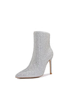 Load image into Gallery viewer, Melody Rhinestone Stiletto Boots
