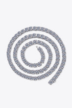 Load image into Gallery viewer, Moissanite Rhodium-Plated Necklace
