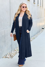 Load image into Gallery viewer, Basic Bae Full Size Open Front Long Sleeve Cover Up
