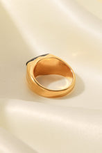 Load image into Gallery viewer, Inlaid Natural Stone Stainless Steel Ring
