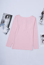 Load image into Gallery viewer, Contrast Lace Button Up Top
