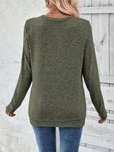Load image into Gallery viewer, Round Neck Long Sleeve T-Shirt
