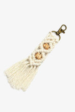 Load image into Gallery viewer, Assorted 4-Pack Handmade Macrame Fringe Keychain
