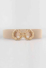 Load image into Gallery viewer, Zinc Alloy Buckle Elastic Belt
