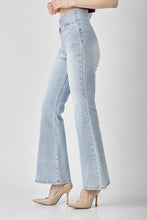 Load image into Gallery viewer, RISEN Crossover Waist Pull-On Flare Jeans
