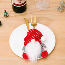 Load image into Gallery viewer, 3-Piece Faceless Gnome Cutlery Holders
