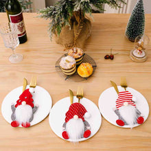 Load image into Gallery viewer, 3-Piece Faceless Gnome Cutlery Holders
