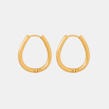 Load image into Gallery viewer, Titanium Steel Huggie Earrings
